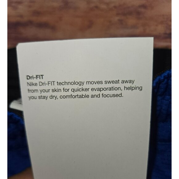 Nike Mens Dri-FIT Basketball Shorts Blue Medium NWT NEW - Picture 4 of 8